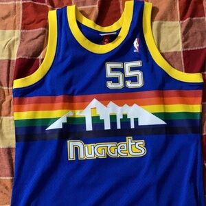 Dikembe Mutombo Throwback Denver Nuggets Jersey